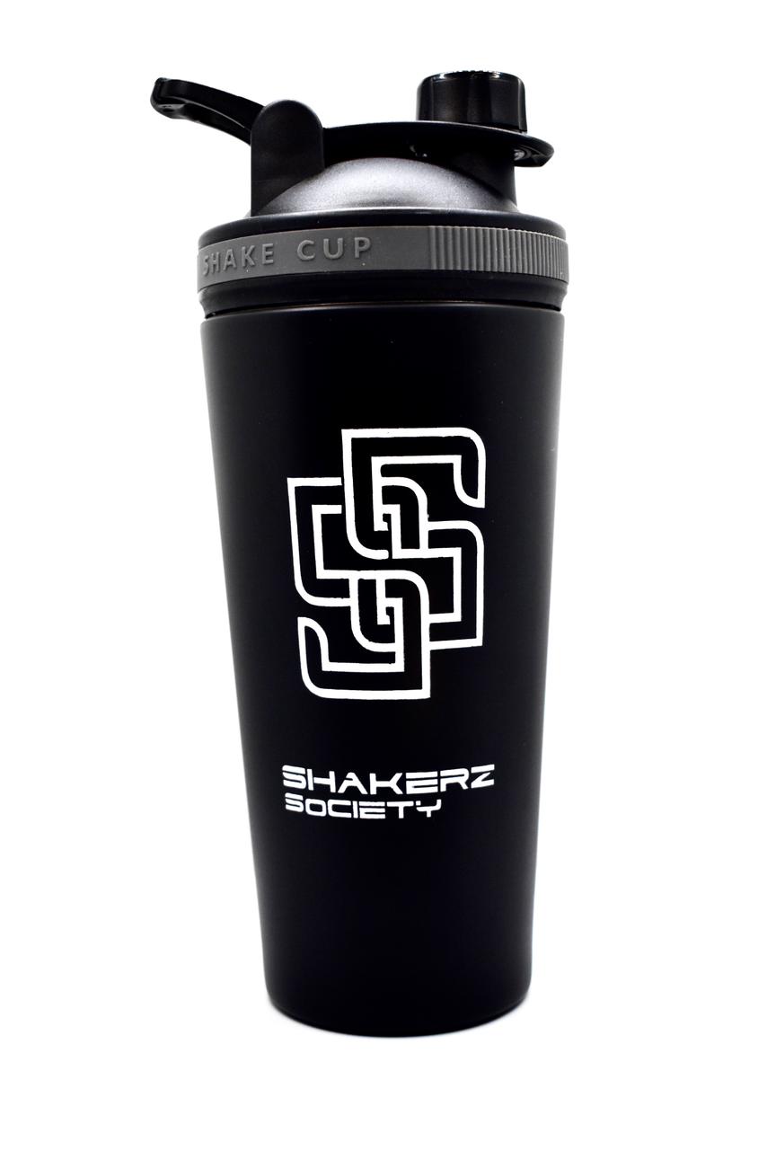 Temperature Insulated Steel Shaker Matt Black